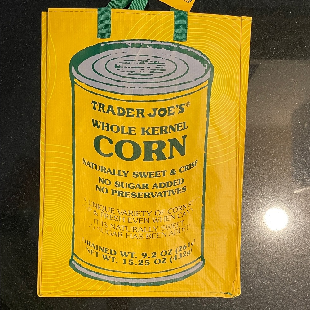 Rare Corn Trader Joe's Tote Bag
